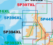 £199 Navionics Platinum+ 5P396XL Scotland West - Micro SD