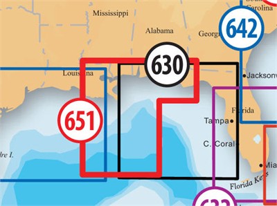 Navionics Platinum+ 651P Americas CF chart