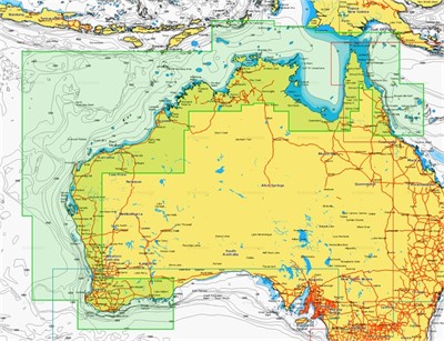 SAVE £30 Navionics Platinum+ XL3 60P+ Australia North & West - SD/MSD format