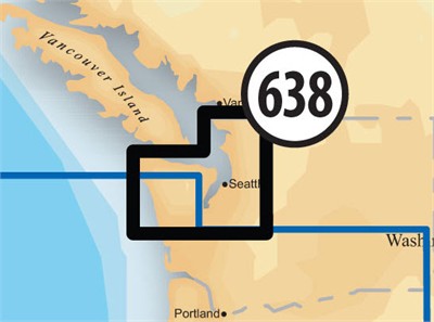 Navionics Platinum+ 638P Americas CF chart