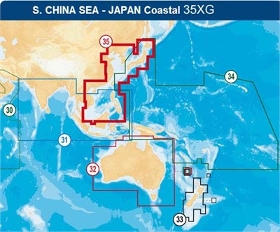 35XG Navionics+ South China Sea, Japan Micro SD/MSD £204 Save £25