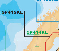 £199 Navionics Platinum+ 5P415XL Ringvassoey to Nesna - Micro SD