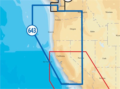 Navionics Platinum+ 643P Americas Micro SD chart