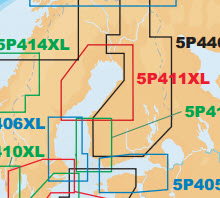 £199 Navionics Platinum+ 5P411XL Gulf of Bothnia - Micro SD