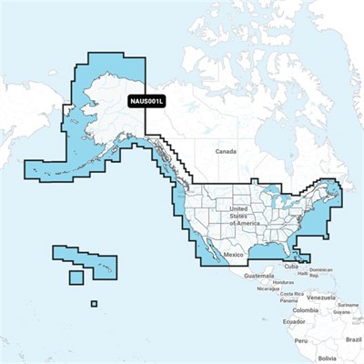 Navionics+ NAUS001L USA and Coastal Canada MSD £171.25 + VAT