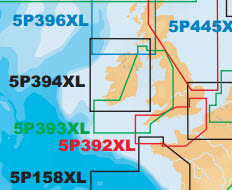 £199 Navionics Platinum+ 5P393XL Irish Sea - Micro SD