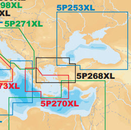 £199 Navionics Platinum+ 5P268XL North Aegean Sea - Micro SD format