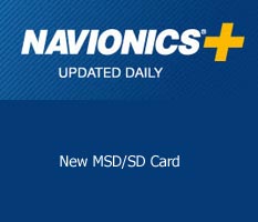 Navionics+ new (Gold) chart SD/MSD format BLANK